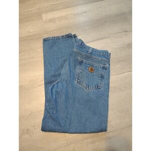 Carhartt Jeans Men 36x30 Pockets Workwear Denim Relaxed Medium Wash Work Y2K VTG
